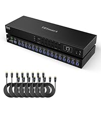 分配器・切替器 TESmart Dual Monitor KVM Amazon.co.jp: TESmart 8ポート HDMI KVMスイッチ パソコン8台